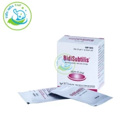 BidiSubtilis Bidiphar - Hộp 20 gói x 1g